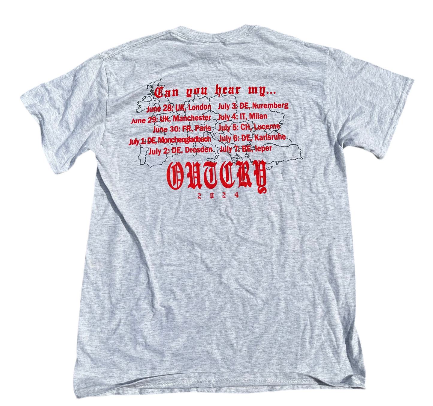 EURO TOUR SHIRT LEFTOVER